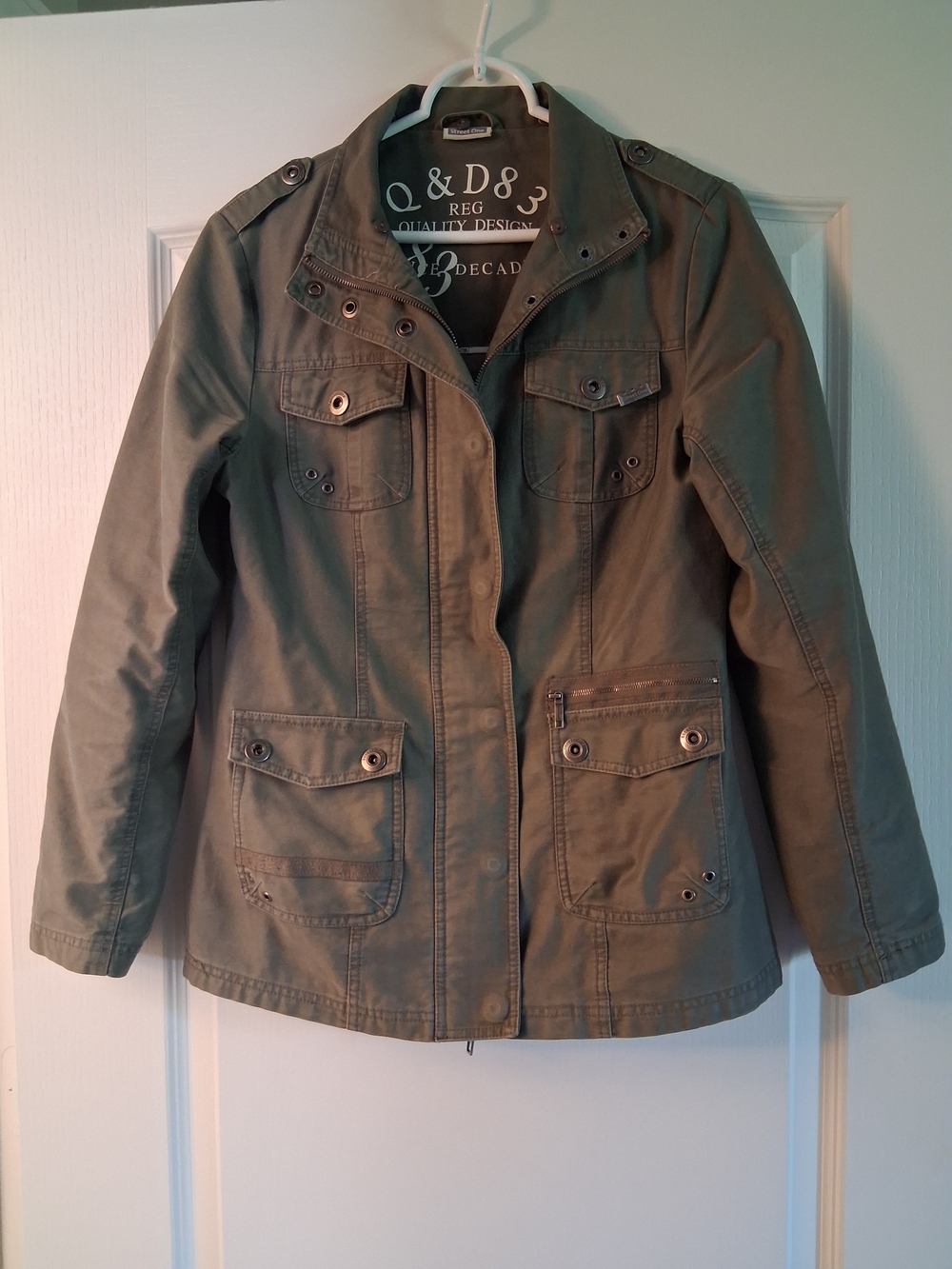 Street One Women's Olive Utility Field Jacket